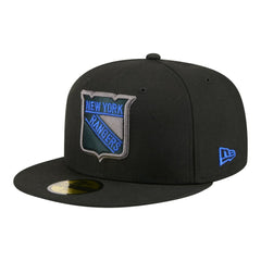 New York Rangers New Era Color Pop 59FIFTY Fitted Hat - Black | New Era near me