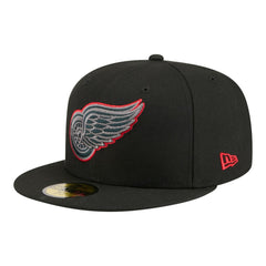 Detroit Red Wings New Era Color Pop 59FIFTY Fitted Hat - Black | New Era online