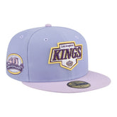 Los Angeles Kings New Era Lavender Bloom 59FIFTY Fitted Hat - Light Purple/Purple | New Era sale