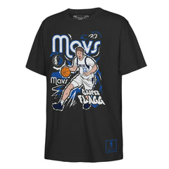 Cooper Flagg Dallas Mavericks Outerstuff Youth Chalked Up Player Name & Number T-Shirt Black