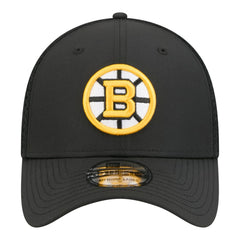 Boston Bruins New Era Logo 39THIRTY Flex Hat - Black | New Era online