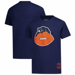 Chicago Bears Youth Retro Logo T-Shirt - Navy - Mitchell & Ness