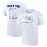 Jaxon Smith-Njigba Seattle Seahawks Tonal Name & Number T-Shirt - White - NFL