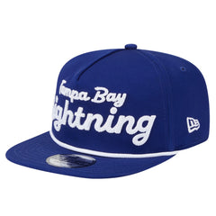 Tampa Bay Lightning New Era Team Text Golfer Adjustable Hat - Blue | New Era sale