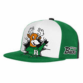 Mitchell & Ness Milwaukee Bucks Youth Mascot Snapback Hat Green