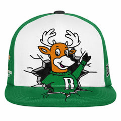 Mitchell & Ness Milwaukee Bucks Youth Mascot Snapback Hat Green