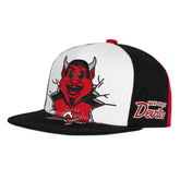 New Jersey Devils Mitchell & Ness Youth Mascot Snapback Hat - Red | NHL discount