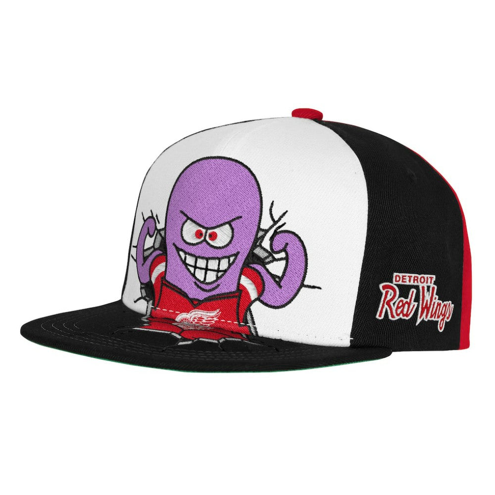 Detroit Red Wings Mitchell & Ness Youth Mascot Snapback Hat - Red | NHL discount