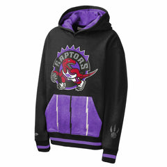 Mitchell & Ness Toronto Raptors Youth Playmaker Fashion Fleece Hoodie Black