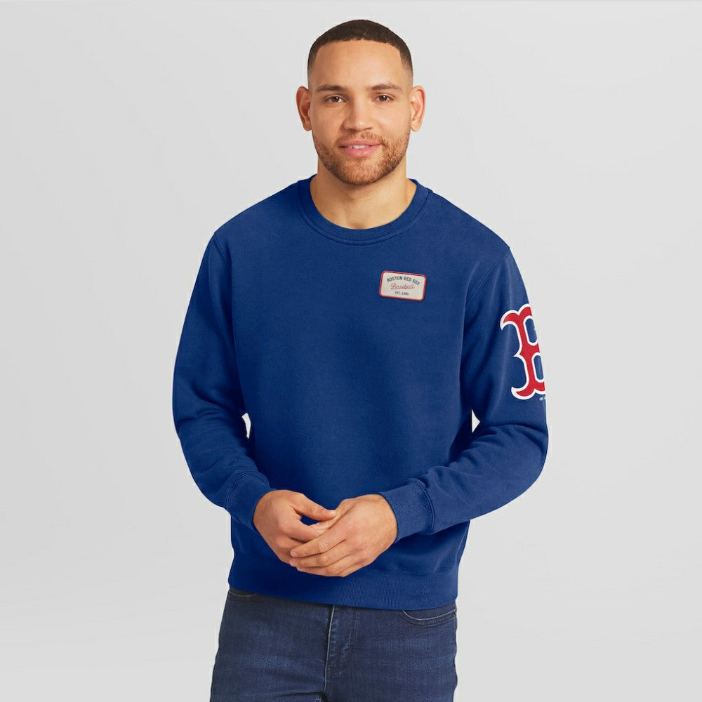 Boston Red Sox Darius Rucker Collection by Fanatics Washed Crew Neck Pullover Sweatshirt for sale