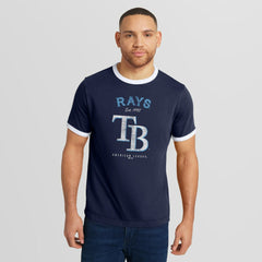 Tampa Bay Rays Darius Rucker Collection by Fanatics Washed Ringer T-Shirt Discount