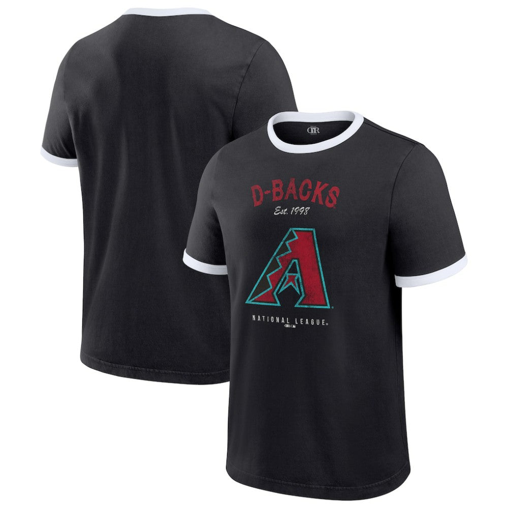 Arizona Diamondbacks Darius Rucker Collection by Fanatics Washed Ringer T-Shirt Discount