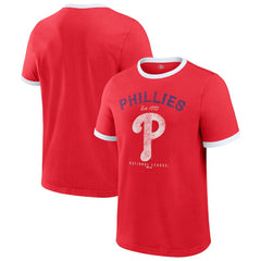 Philadelphia Phillies Darius Rucker Collection by Fanatics Washed Ringer T-Shirt Discount