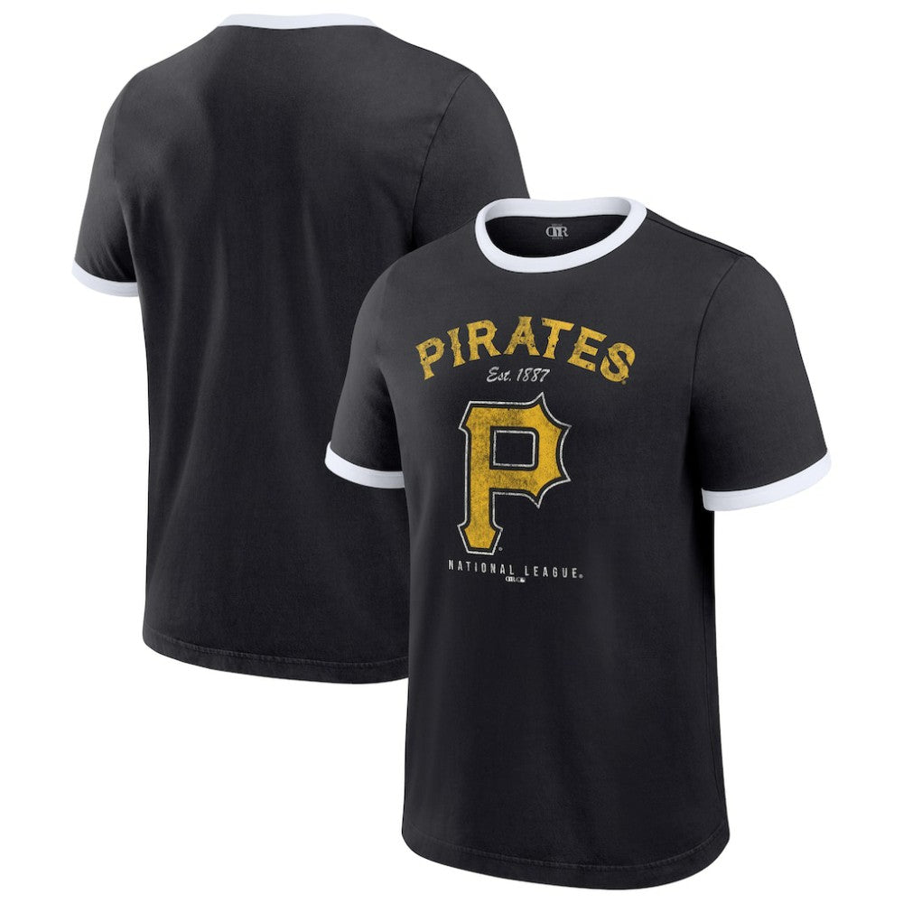 Pittsburgh Pirates Darius Rucker Collection by Fanatics Washed Ringer T-Shirt Near Me