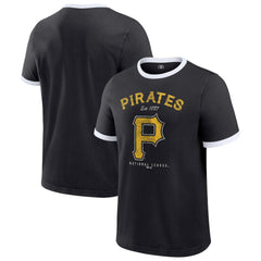 Pittsburgh Pirates Darius Rucker Collection by Fanatics Washed Ringer T-Shirt Near Me
