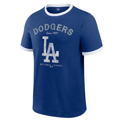 Los Angeles Dodgers Darius Rucker Collection by Fanatics Washed Ringer T-Shirt Online