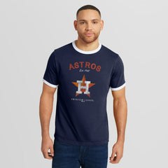 Houston Astros Darius Rucker Collection by Fanatics Washed Ringer T-Shirt Sale