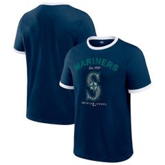 Seattle Mariners Darius Rucker Collection by Fanatics Washed Ringer T-Shirt for sale