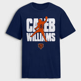 Caleb Williams Chicago Bears Silo T-Shirt - Navy - NFL