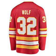 Dustin Wolf Calgary Flames Fanatics Home Breakaway Jersey - Red | Fanatics discount