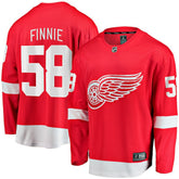 Emmitt Finnie Detroit Red Wings Fanatics Home Breakaway Jersey - Red | Fanatics online