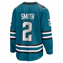 Will Smith San Jose Sharks Fanatics Home Breakaway Jersey - Teal | Fanatics on sale