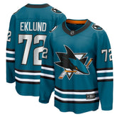 William Eklund San Jose Sharks Fanatics Home Breakaway Jersey - Teal | Fanatics online