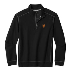 New York Mets Tommy Bahama Montego Bay Half-Zip Sweatshirt Outlet