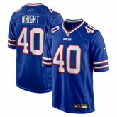 Matthew Wright Buffalo Bills Team Game Jersey - Royal - Nike