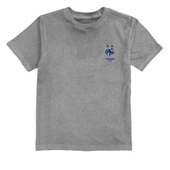 France National Team Vive La Fete Youth Impressions Artwork T-Shirt Gray