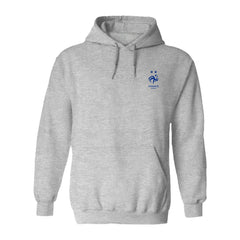 France National Team Vive La Fete Women's Impressions Artwork Hoodie Gray
