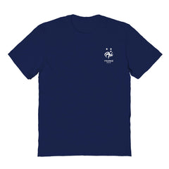 France National Team Vive La Fete Women's Impressions Artwork Fitted T-Shirt Navy