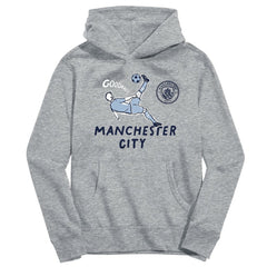Manchester City Vive La Fete Youth Chilena Style Hoodie Gray