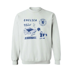 Chelsea Vive La Fete Women's Impressions Icons Sweatshirt White