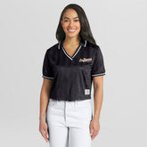 San Francisco Giants WEAR by Erin Andrews Women's Cropped Polo Outlet
