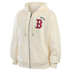 Boston Red Sox WEAR by Erin Andrews Women's Full-Zip Hoodie Discount