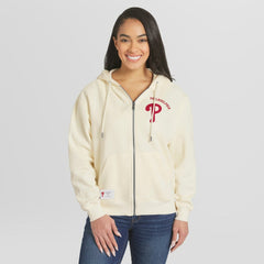 Philadelphia Phillies WEAR by Erin Andrews Women's Full-Zip Hoodie Outlet