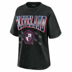 Cleveland Guardians WEAR by Erin Andrews Women's Oversized Boyfriend T-Shirt for sale