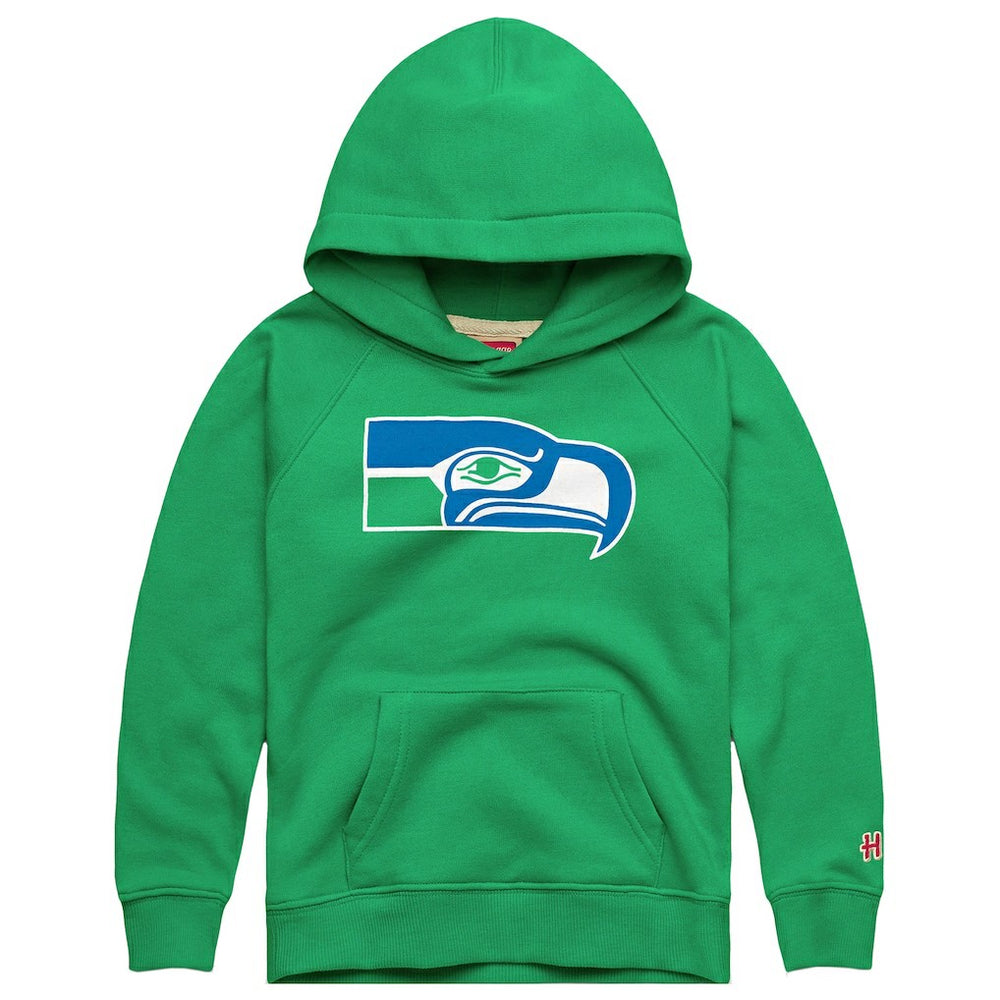 Seattle Seahawks Homage Youth '76 Season Tri-Blend Hoodie - Green - NFL