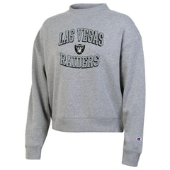 Las Vegas Raiders Champion Women's Triumph Tri-Blend Sweatshirt - Gray - NFL