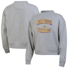 Minnesota Vikings Champion Women's Triumph Tri-Blend Sweatshirt - Gray - NFL