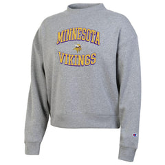 Minnesota Vikings Champion Women's Triumph Tri-Blend Sweatshirt - Gray - NFL