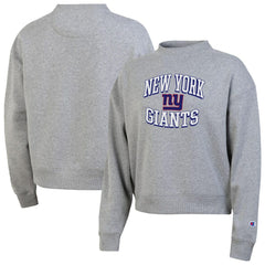 New York Giants Champion Women's Triumph Tri-Blend Sweatshirt - Gray - NFL