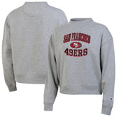 San Francisco 49ers Champion Women's Triumph Tri-Blend Sweatshirt - Gray - NFL