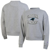 Carolina Panthers Champion Women's Triumph Tri-Blend Sweatshirt - Gray - NFL