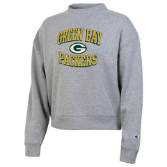 Green Bay Packers Champion Women's Triumph Tri-Blend Sweatshirt - Gray - NFL