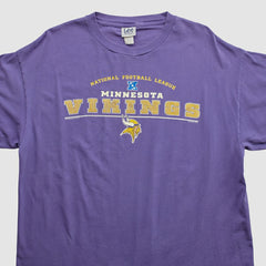 Minnesota Vikings Lee Apparel 2000s T-shirt - Purple Vintage - Fanatics