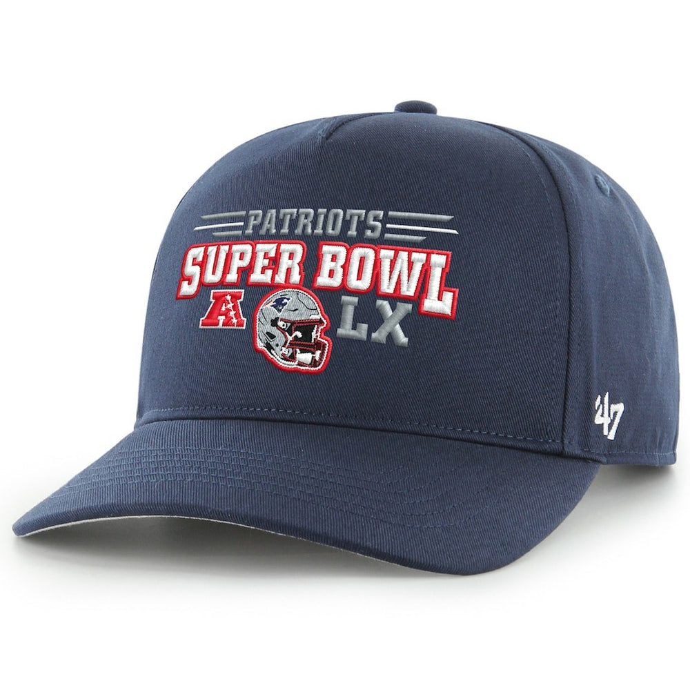 New England Patriots '47 Super Bowl LX Hitch Adjustable Hat - Navy - 47 brand
