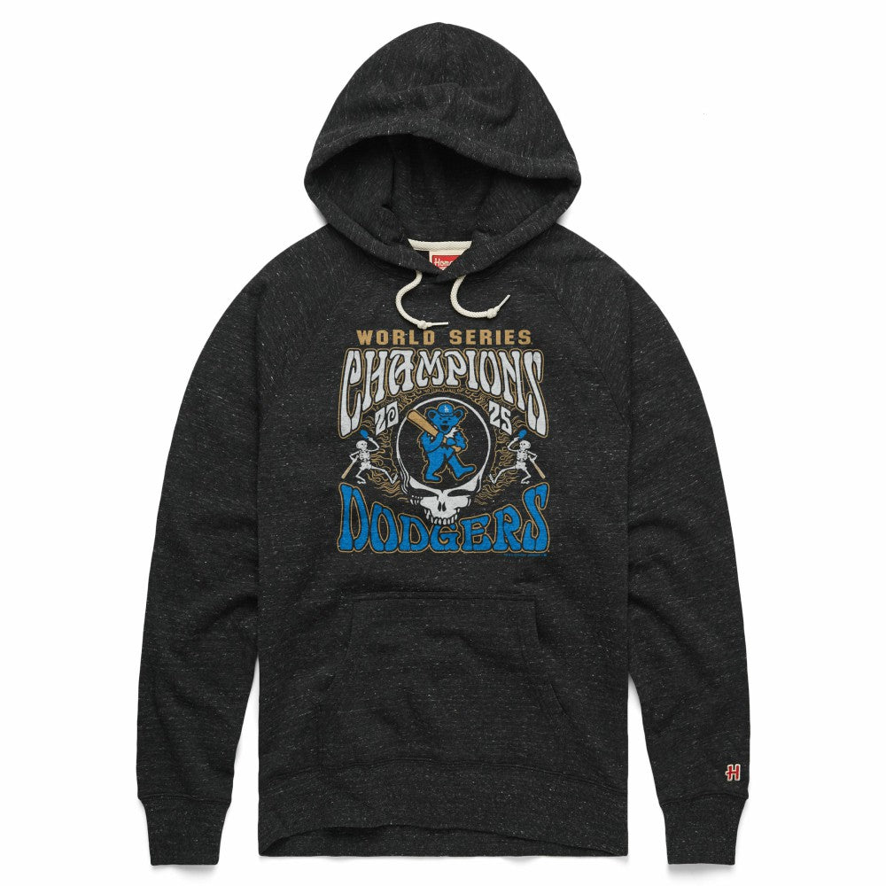 Los Angeles Dodgers Homage 2026 Gold Collection Grateful Dead Hoodie Online