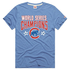 Chicago Cubs Homage Tri-Blend Hyperlocal T-Shirt Discount
